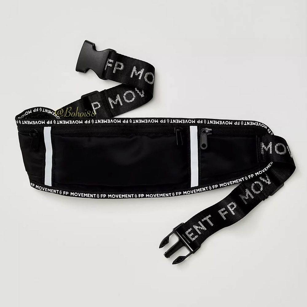 NEW Free People 3 Pocket Runner Belt Bag
